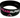 "#TEAMALPHA" MOTIVATIONSARMBAND SCHWARZ/PINK